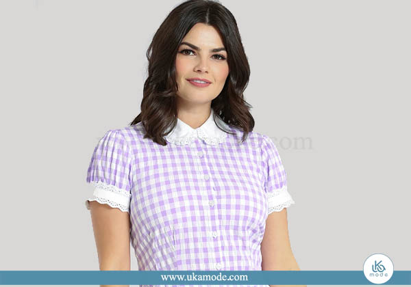 تاپ نخی زنانه یقه به به دور یقه زنجیر 17 تاپ نخی زنانه یقه ب ب