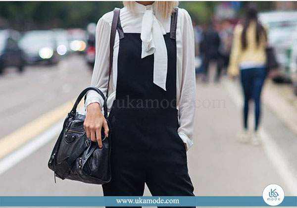 شلوار زنانه برمودا کمرکش دو جیب گلدوزی پولیش gap 15 شلوار زنانه کمرکش دو جیب