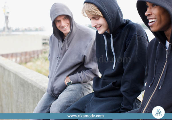سویشرت مردانه جلو زیپ دار یقه ایستاده 7 سویشرت مردانه