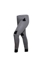 شلوار زنانه ملانژ دمپا کش چاپ و طرح خرگوش فری سایز رنگ ملانژ تیره